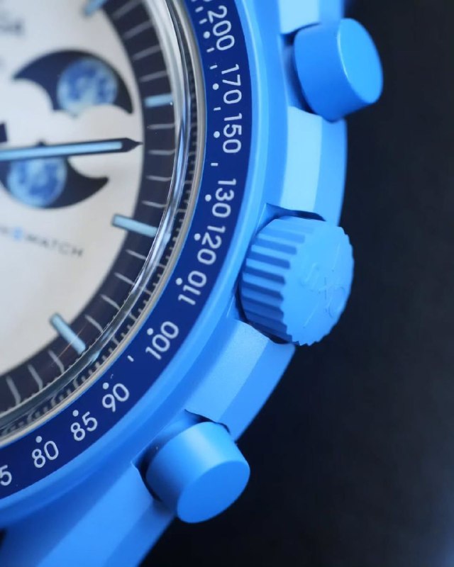 Omega x Swatch Super Blue Moon MoonSwatch - Mission to the Moon