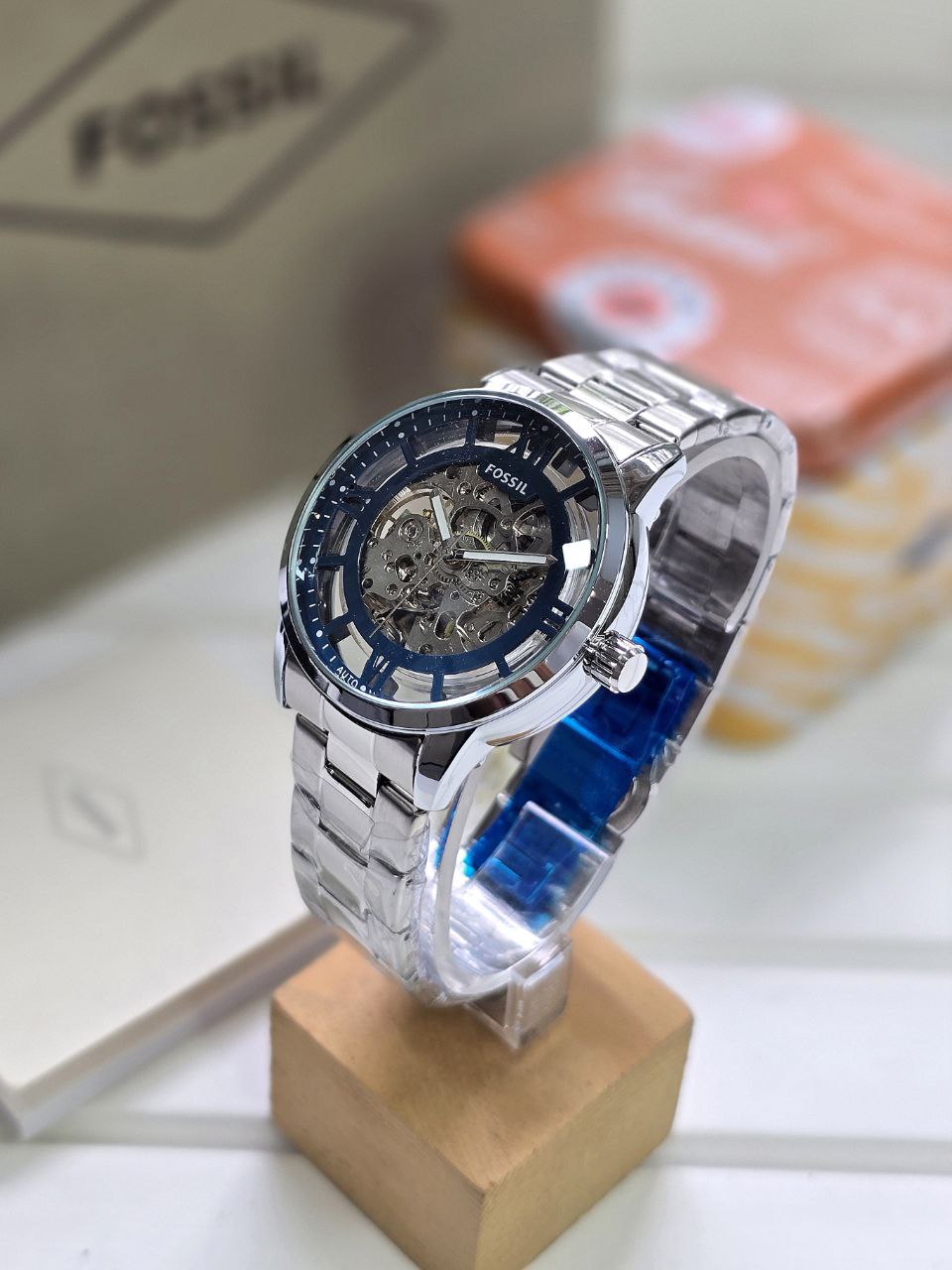 Fossil Z Silver Towsman ME3197 Automatic