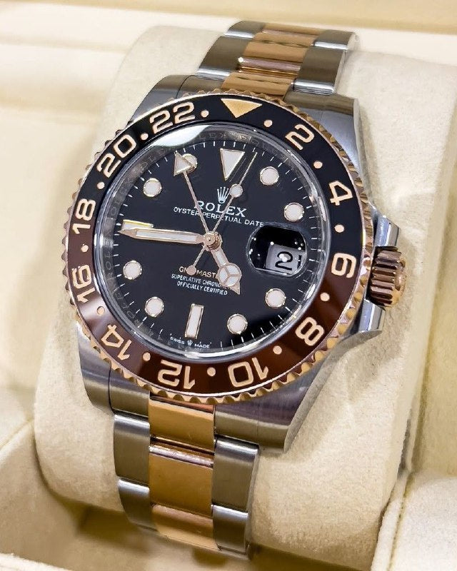 Rolex GMT II Ever Rose RootBeer