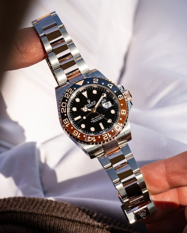 Rolex GMT II Ever Rose RootBeer