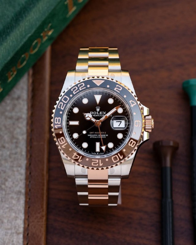 Rolex GMT II Ever Rose RootBeer