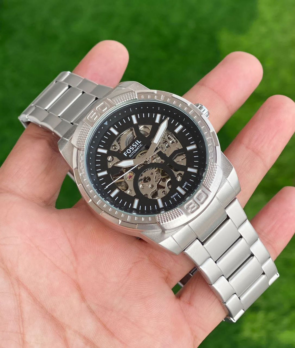 FOSSIL Z Silver Bronson ME3256 Automatic