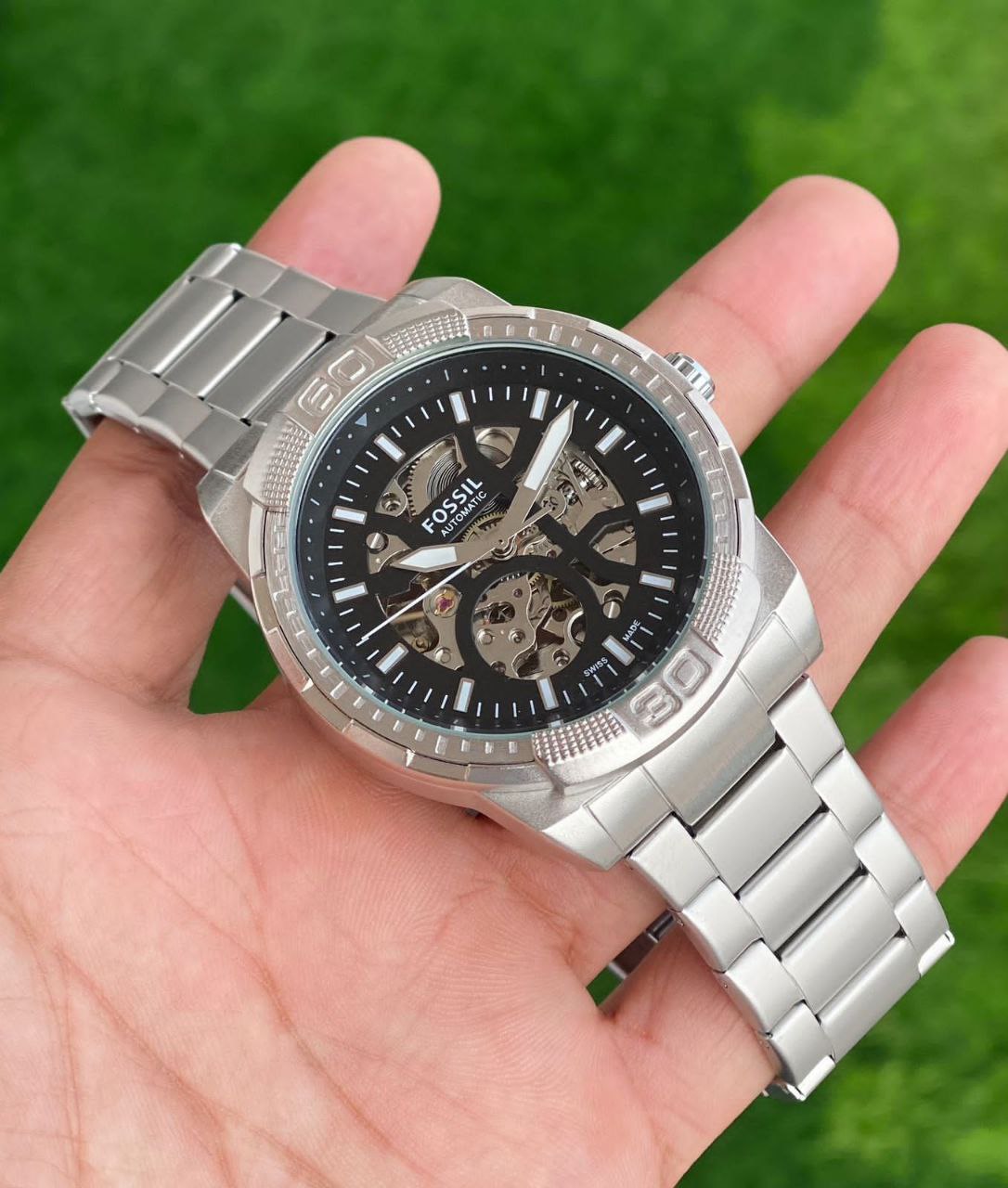 FOSSIL Z Silver Bronson ME3256 Automatic