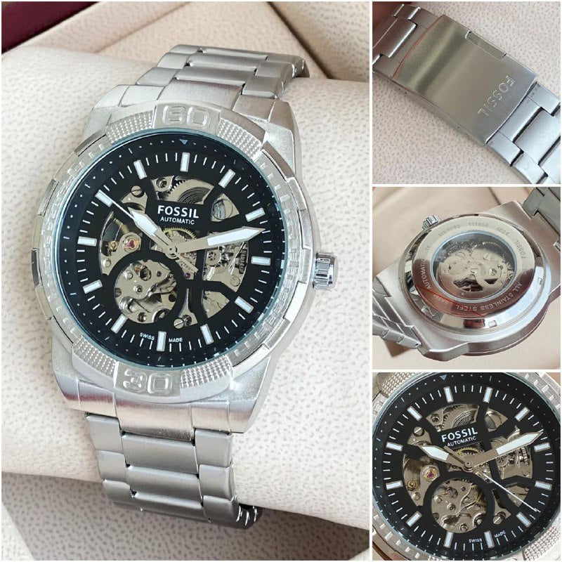 FOSSIL Z Silver Bronson ME3256 Automatic