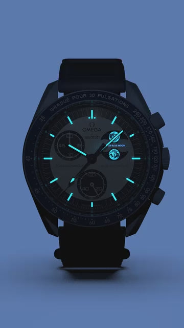 Omega x Swatch Super Blue Moon MoonSwatch - Mission to the Moon
